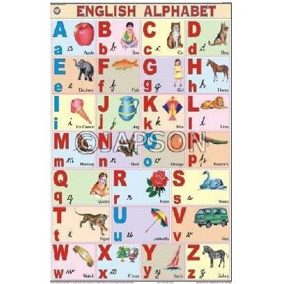 Alphabet Charts, School Education Alphabet Charts, School Education